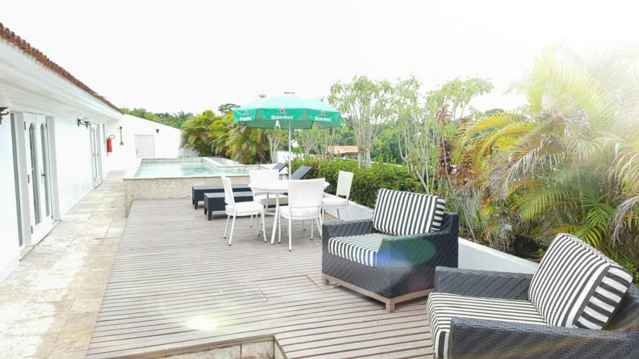 Hotel Tropical Манаус Екстериор снимка Rooftop pool at the hotel
